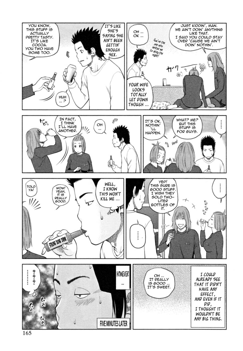 Hentai Manga Comic-32 Year Old Unsatisfied Wife-Chapter 9-Strong Dong Drink-3
